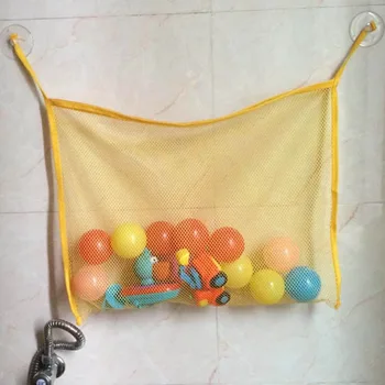 

C06Kids Baby Bath Tub Toy Tidy Cup Bag Mesh Bathroom Container Toys Organiser Net swimming pool accessories 6121wn