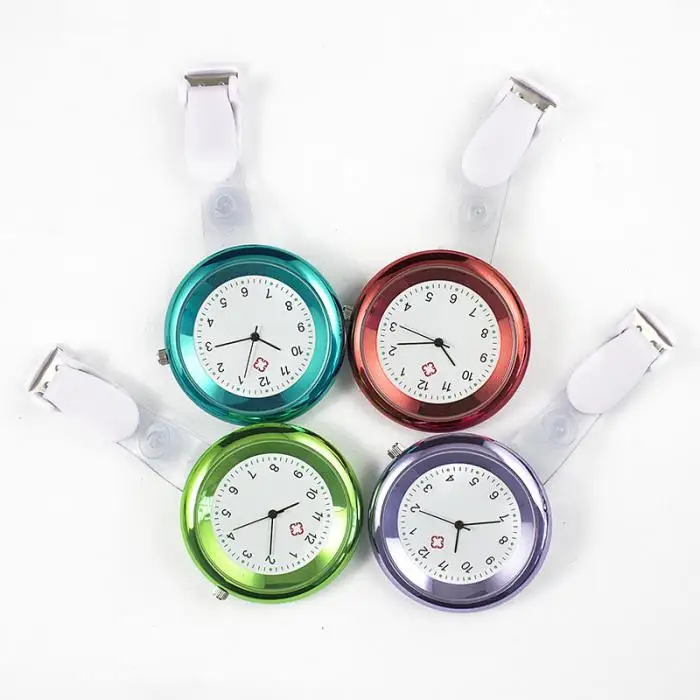 Luxfacigoo часы для Медсестры Брошь на открытом воздухе силиконовый клип инфекции Управление Дизайн Медсестра Брошь "врач скорой помощи" ФОБ часы TT@ 88
