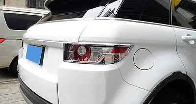 Хромированный ABS задний светильник Накладка для Land Rover Range Rover Evoque 11-16