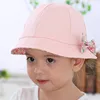 Summer Baby Girls Sun Hat Cotton Baby Hat Kids Child Cap Bowknot Flower Print Bucket Hat Double Sided Can Wear,Gorros Infantiles 3
