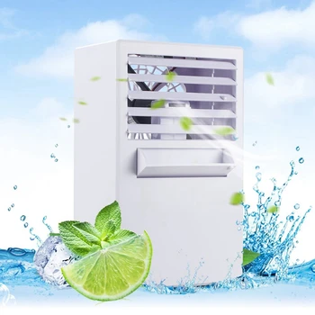 

Air cooler Desktop Mini Air Conditioner Fan Humidifier Moisturizing Device Portable Small Air Conditioning Fans