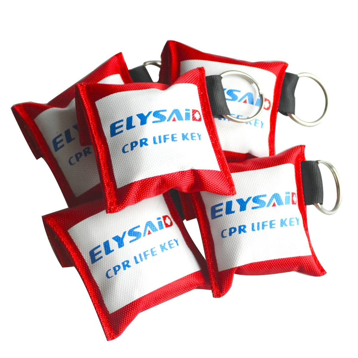 

70pcs Professional First Aid CPR Breathing Mask W/ Latex Gloves Protect Rescuers Artificial Respiration With One-way Valve Tools