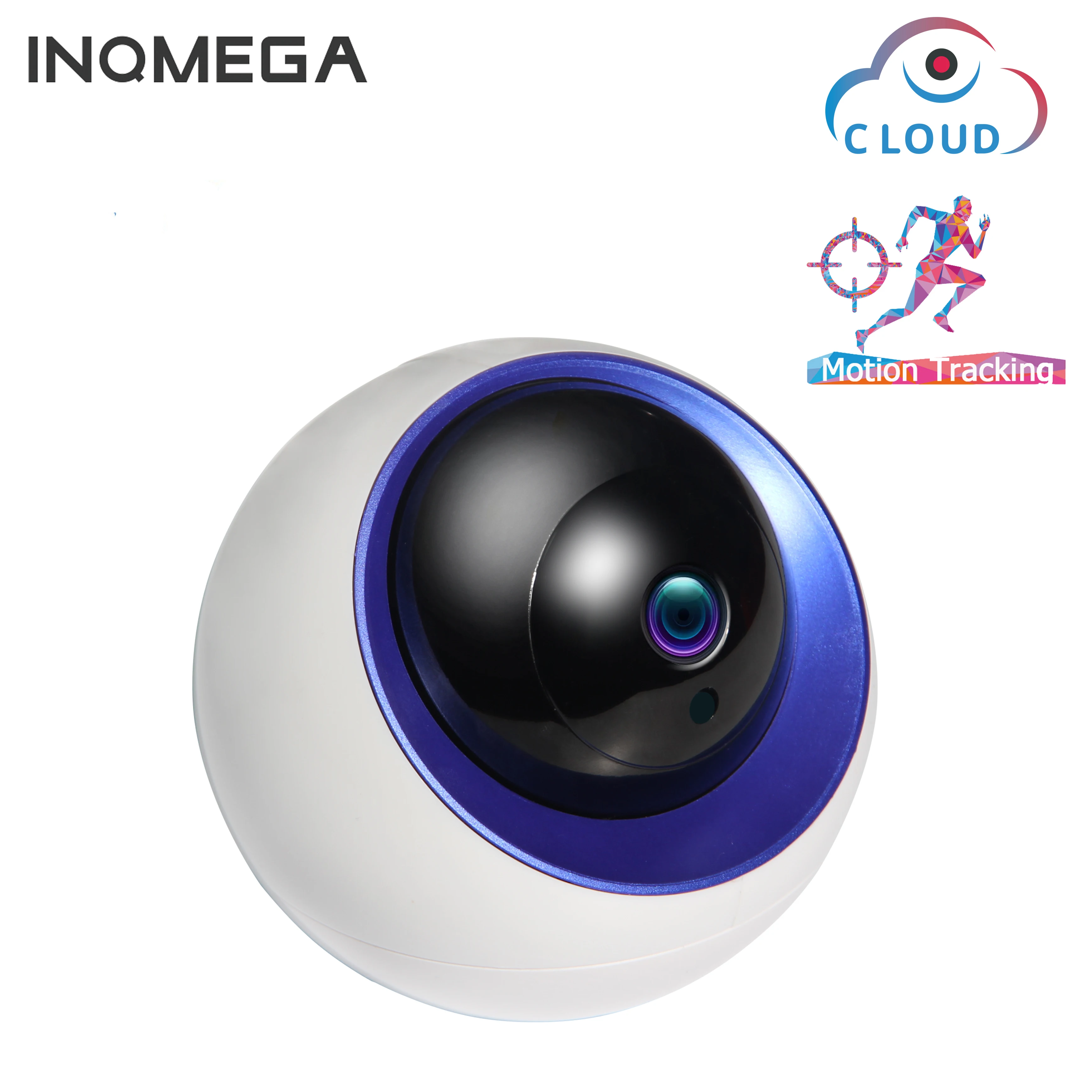 INQMEGA 4MP облачная ip-камера с автоматическим отслеживанием, Wifi камера для помещений, 1080 P, домашняя охранная камера видеонаблюдения, CCTV камера, двухстороннее аудио
