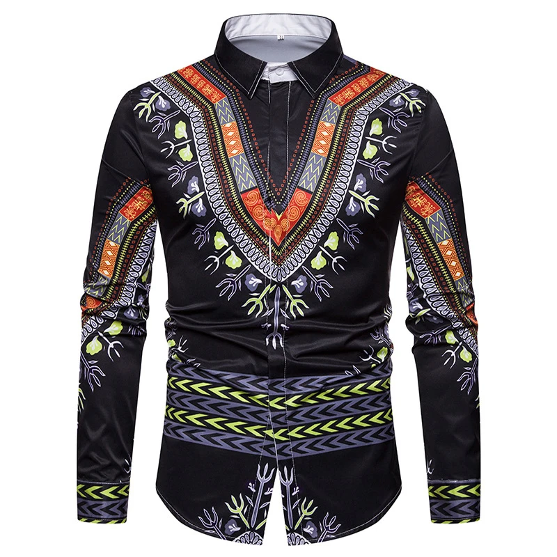Drop ShippingMen's Casual Shirt 2n New 3D Red Mens Dress Shirts Slim Fit Long Sleeve Social Shirt Male Chemise Homme