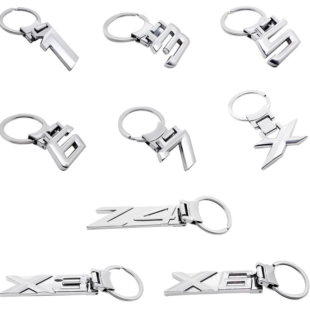 

For 1 3 5 6 7 X X3 X6 Z4 Key Chain for BMW E46 E60 E90 E36 E39 E87 E49 E53 F10 F01 F30 Ring Holder Keychain Auto Accessories