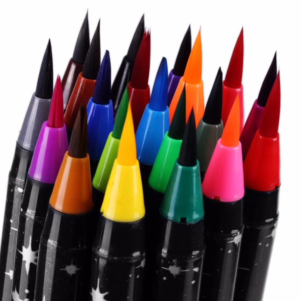 Us 13 01 30 Off 20 Colors Watercolor Brush Pens Drawing Painting Sketching Marker Pen Kits Student Art Supply In Paint Brushes From Education Us 13 01 30 Off 20 Colors Watercolor Brush Pens Drawing Painting Sketching Marker Pen Kits Student Art Supply In Paint Brushes From Education