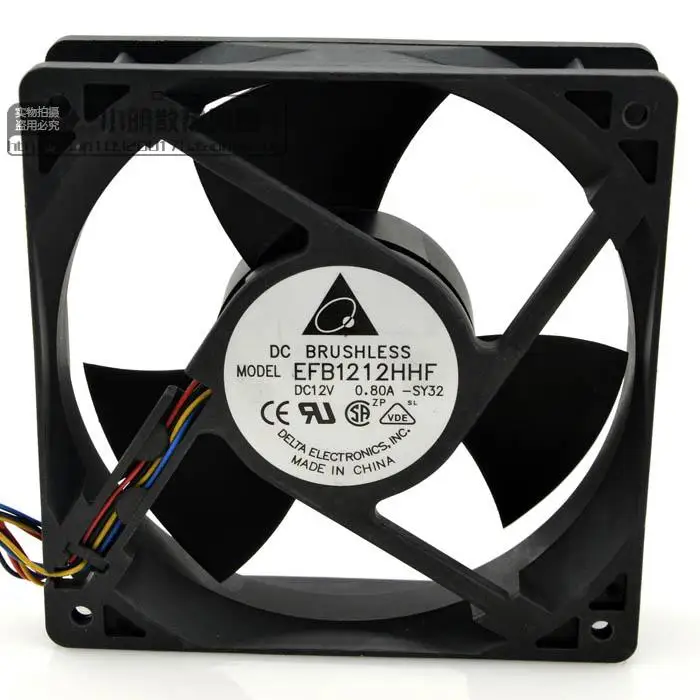

Brand New Original EFB1212HHF 12V 0.80A 12CM 12038 Fan