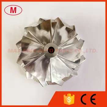 

K16 54.20/66.56mm 5324-123-2206 Upgrade 6+6 blades turbo billet/milling/aluminum 2618 compressor wheel for TTRS 1855-970-0000 U