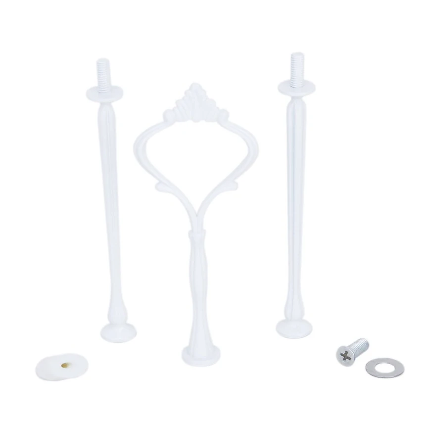 3 Tier Crown Pattern Stand Fitting for Cupcake/Fruit/Dessert Plate