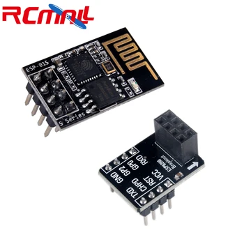 

RCmall ESP8266 ESP-01S Serial WIFI Wireless Transceiver Module / ESP-01 Breakout Board Breadboard Adapter PCB FZ2400 FZ2178