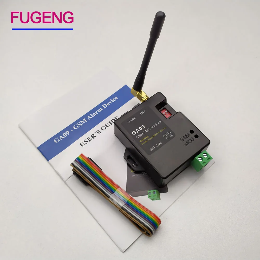 

Wireless GSM SMS Alarm Controller 8CH Input Burglar Intruder Wireless GSM Alarm System Home Security GA09