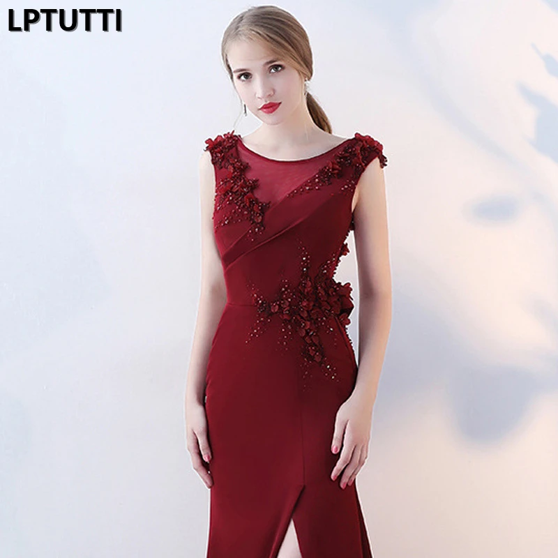 LPTUTTI аппликации бисером Gratuating новый для женщин Элегантный Дата церемония