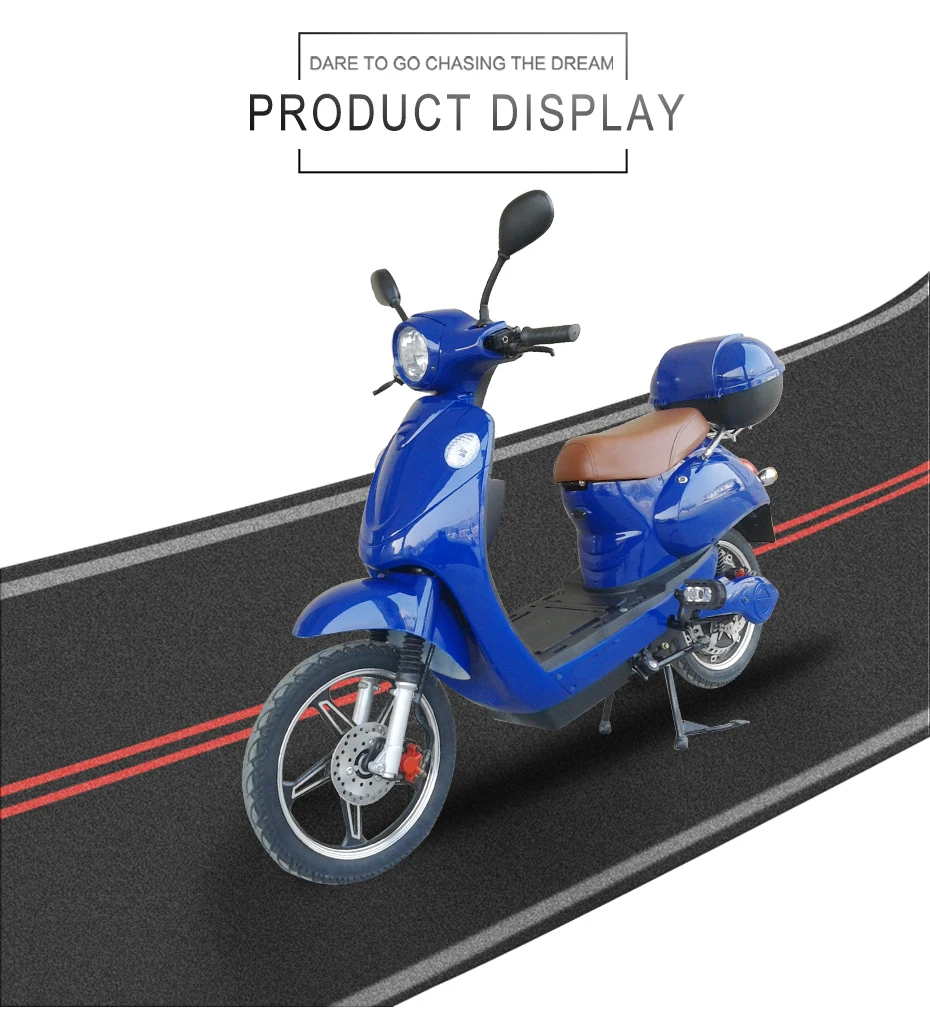 Excellent Electric Bicycle Adult With Rear Brushless Motor Wheel 48V 12A/20A Lead-Acid Rechargeable Battery E Bike luxury type Ebike 2