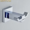 Robe Hook,Clothes Hook,Stainless Steel Construction with Chrome FInish,Square Bathroom hook Bathroom Accessories,YT-11302 ► Photo 3/6
