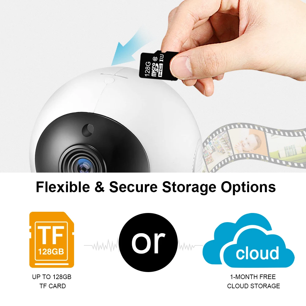 ANNKE 2 шт 1080 P HD Wifi беспроводная домашняя ip камера безопасности сеть CCTV наблюдения