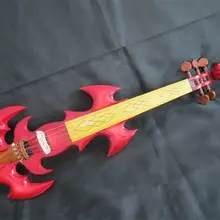 Красный цвет crazy-1 SONG art streamline 5 струн электрическая скрипка 4/4#11158