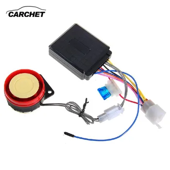 

CARCHET Motorcycle Anti-theft Security Alarm System Remote Control Engine Start 125dB Motorbike Theft Protection
