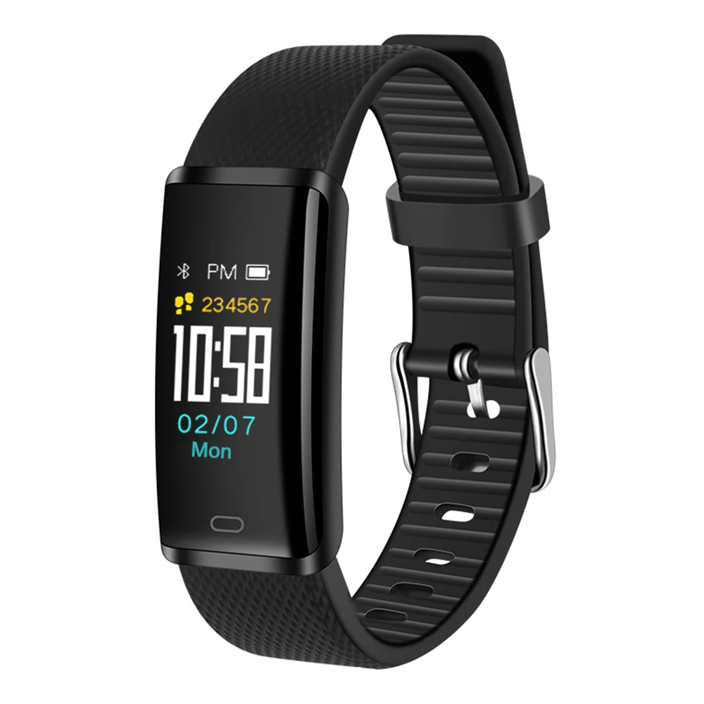 

TimeOwner R9 Smart Band Heart Rate Pulse Blood Pressure Monitor Pedometer Sleep Monitor Smart Bracelet Wristband Push Message