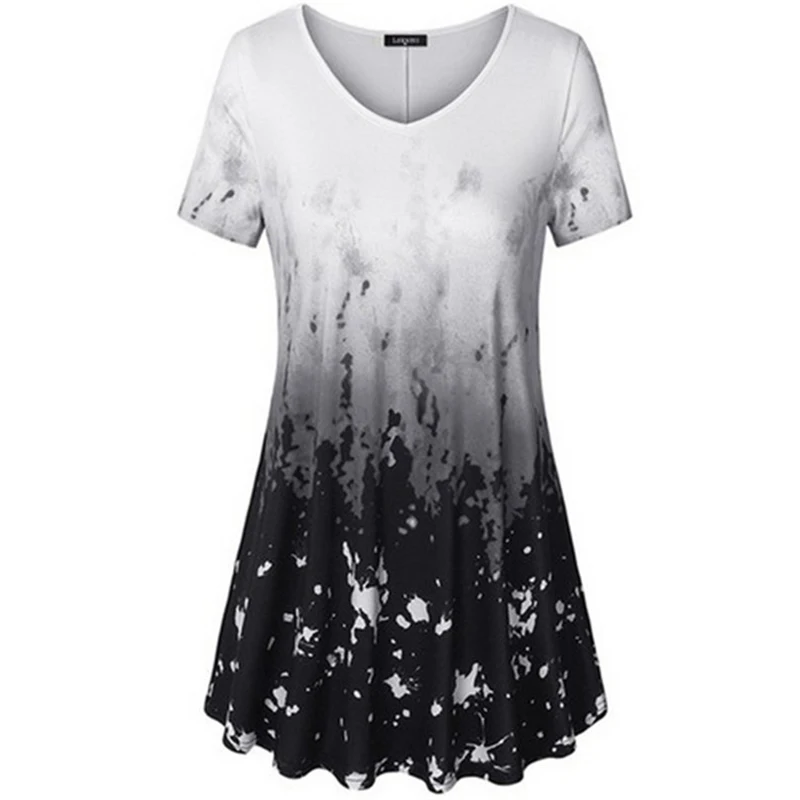 BBYES Women's Clothes 2019 Woman Casual Loose Summer Shirt Femme Blusas Female Oversized Tunic Tops Ladies Blouses Blusa 5XL