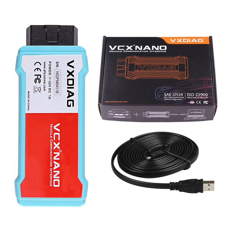 OBD2 автомобильный диагностический инструмент VXDIAG VCX NANO для Mazda 2 в 1 IDS V113 автоматический диагностический инструмент сканер WiFi версия