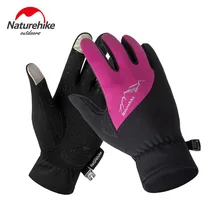 Naturehik, перчатки для походов на открытом воздухе, перчатки для мужчин и женщин, перчатки для бега, велоспорта, альпинизма
