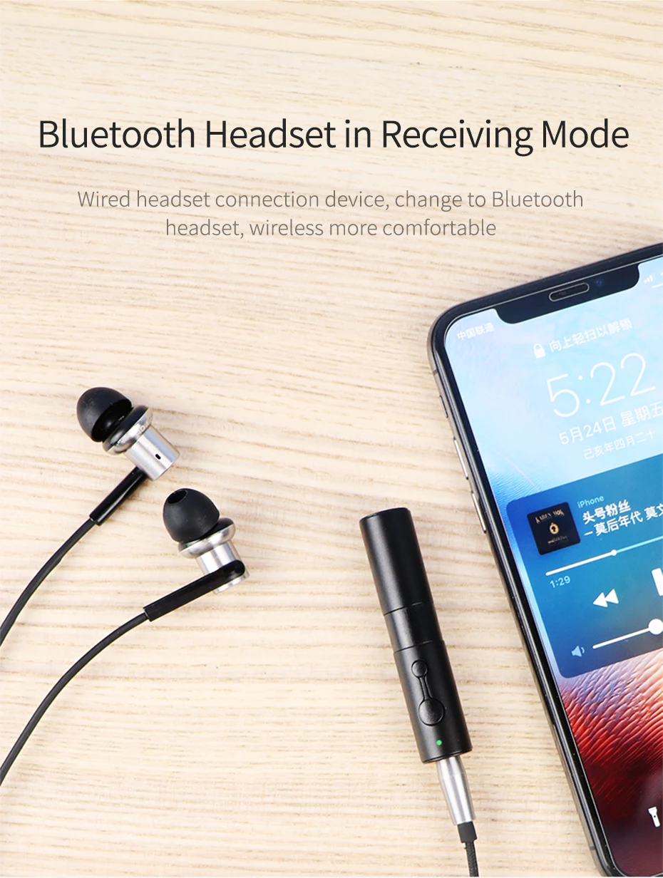 Hagibis Bluetooth 5,0 передатчик приемник адаптер aptX 2 в 1 3,5 мм разъем аудио беспроводной адаптер AUX для ТВ наушников ПК автомобиля
