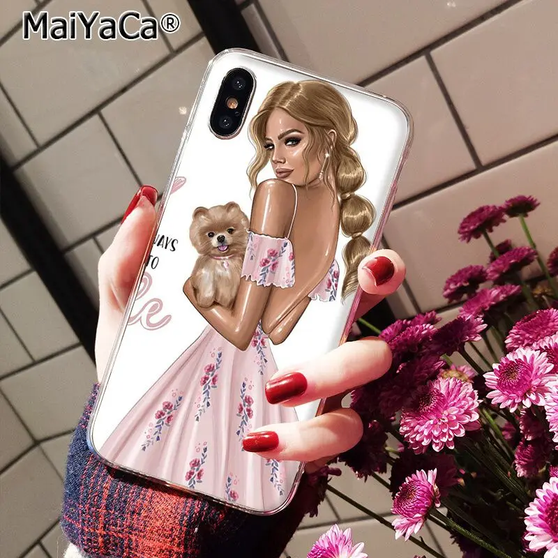 VOGUE Christmas Princess Girl Female boss coffee