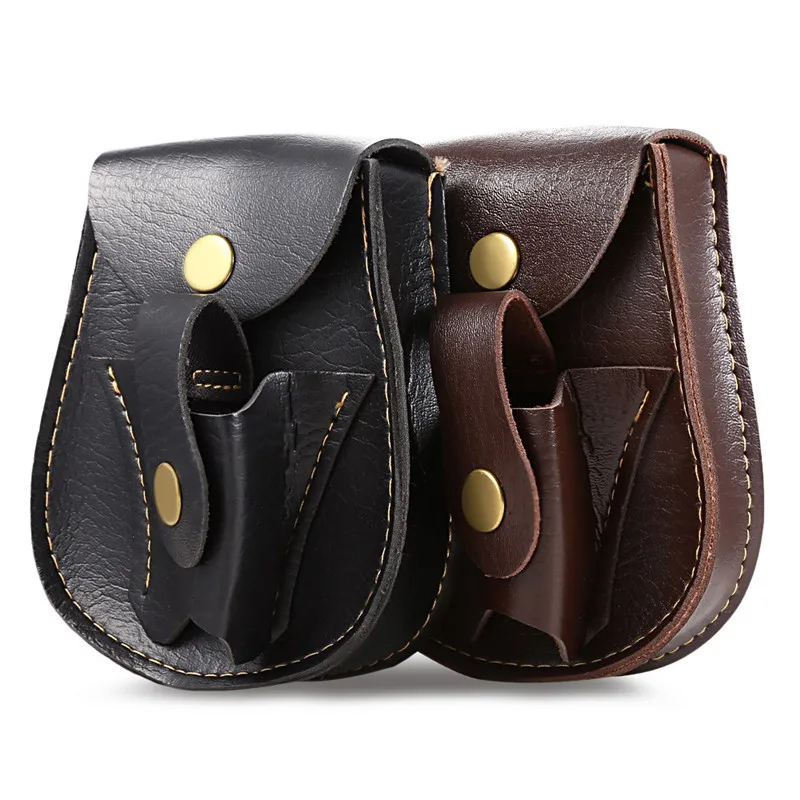 Leather Case Slingshot Pouch Waist Bag Pouch for Catapult Slingshot