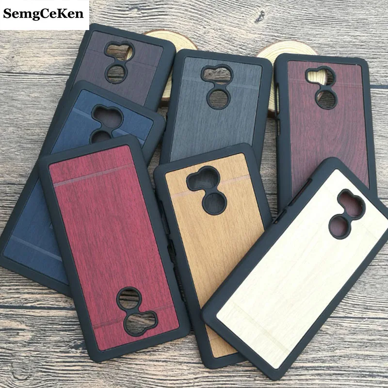 SemgCeKen original case for xiaomi redmi 4 pro prime 4pro for redmi4pro back wood wooden hongmi 4 cell mobile phone cover coque a-mobile-redmi