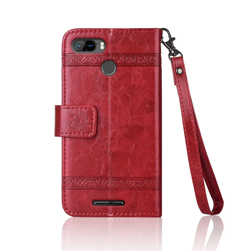Кожаный чехол книжка для Haier Power P11 Fundas с цветочным принтом 100% специальный кошелек