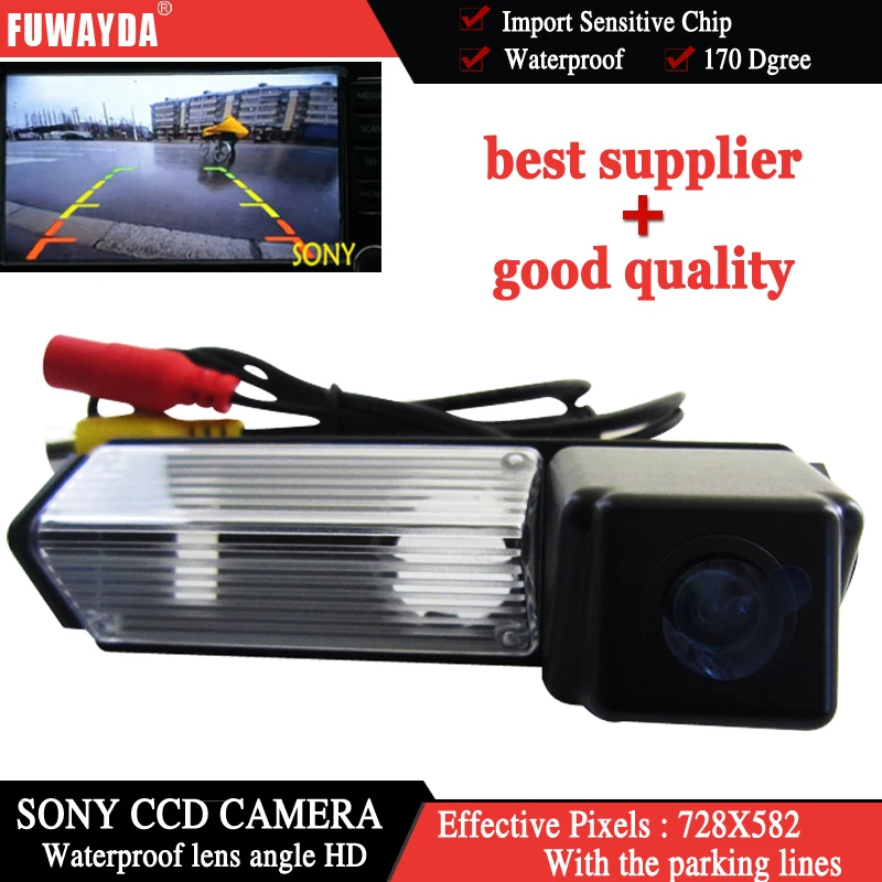 FUWAYDA night vision waterproof SONYCCD Car RearView PARKING font b CAMERA b font for Mitsubishi Dakar