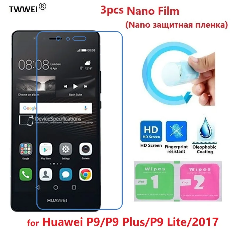 

3pcs for Huawei P9 Lite 2017 Screen Protector Protective Film for Huawei P9 Lite 2017 P9 Plus Screen Protector Foil (Not Glass)