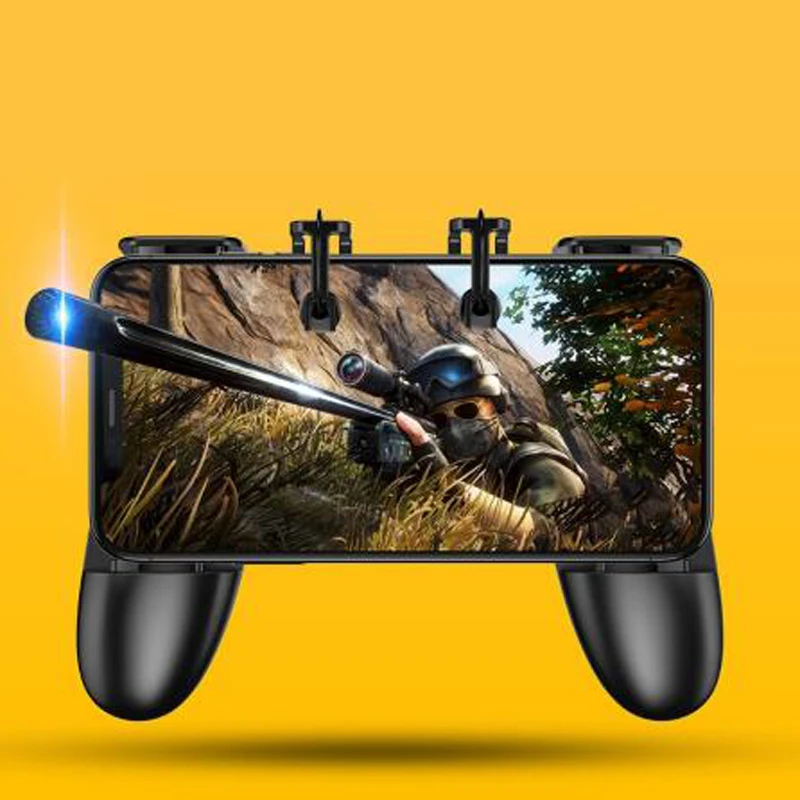  S12 For PUBG Mobile Gamepad Controller With L1R1 Shooter Trigger Fire Button Aim Key Joystick For i