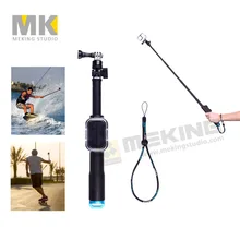 98cm GoPro Selfie Stick Remote Pole Handheld Monopod Tripod with Wifi Remote Housing Case Sports Action Camera Surfing Holiday