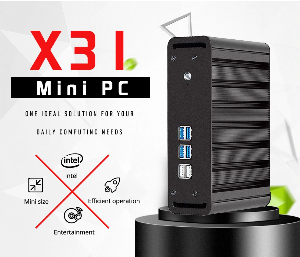 ПК компьютер Core i3 5005U i5 5200U i7 5500U Мини ПК DDR3 ram wifi HDMI USB3.0 HD graphics 5500 Windows 10 Настольный компьютер minipc