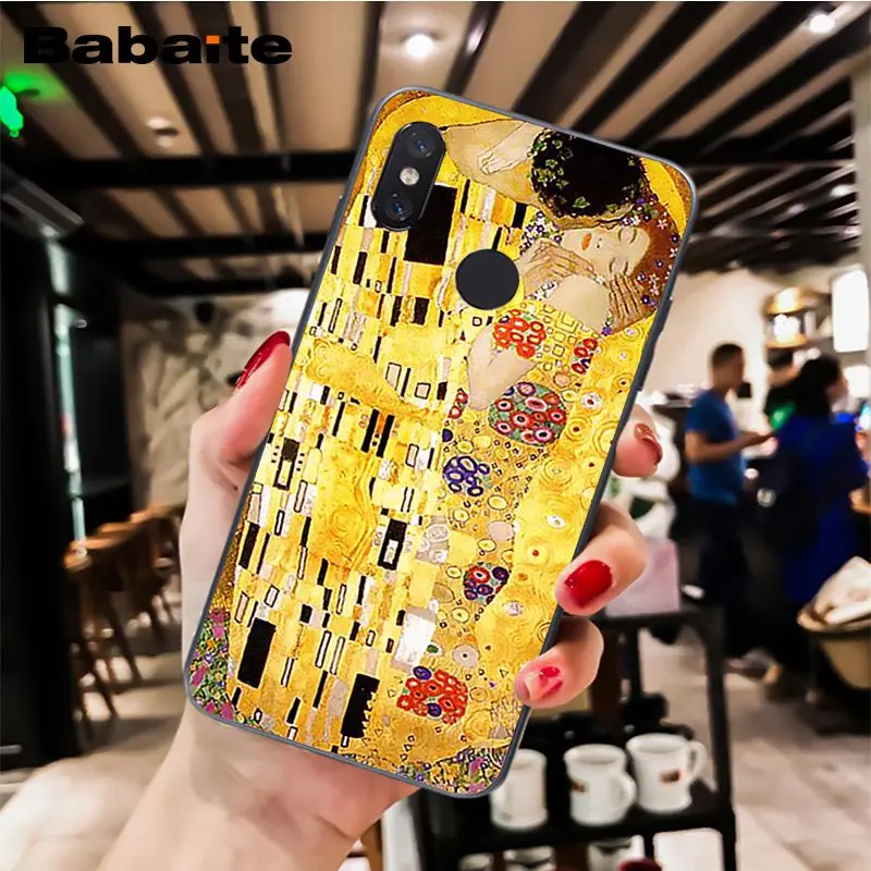 Babaite Kiss Gustav Klimt Ван Гог Звездная ночь звезда чехол для телефона для Xiaomi MiA1 A2 lite F1 Redmi 4X 5Plus S2 Note7 Redmi Note4 - Цвет: A2