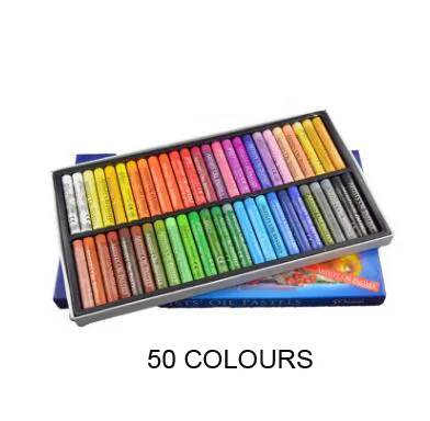 48 цветов масляная пастель для художника, студента, граффити, мягкая Пастельная ручка для рисования, школьные канцелярские товары, товары для рукоделия, набор мягких карандашей - Цвет: 50 colors