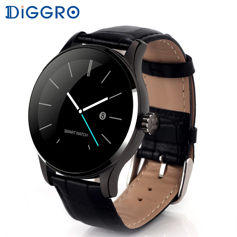 Diggro K88H android износ плюс спортивные Смарт часы обратный отсчет Bluetooth Вызов монитор сердечного ритма Водонепроницаемый умный браслет