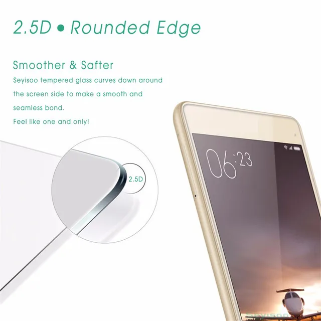 Tempered Glass For Meizu A5 Phone Screen Protector Protective Film For Meizu M5C Cell Phone Glass Film Cover +Clean Kits