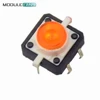 5PCS 1 set 12X12X7.3 Tactile Push Button Switch Momentary Tact LED 5 Color 12X12X7.3mm 12*12*7.3mm ► Photo 3/6