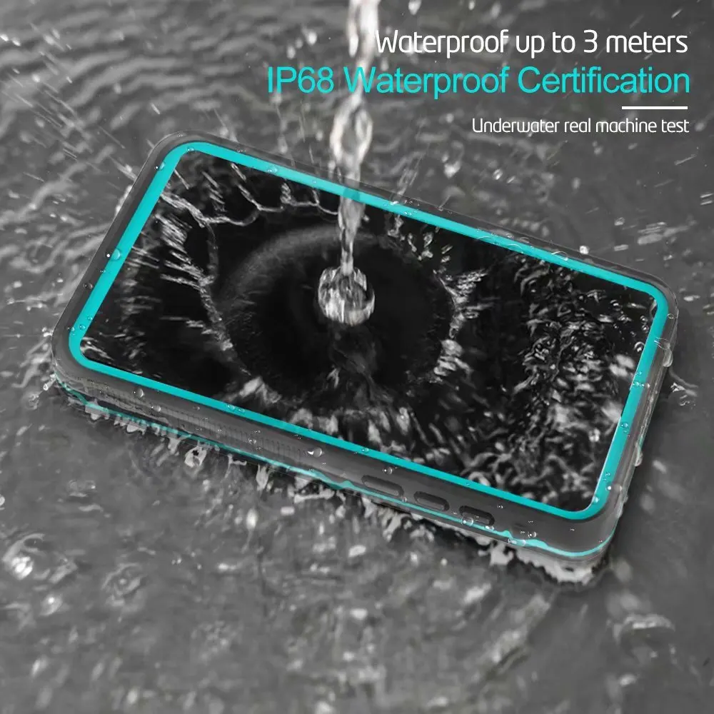 لهواوي P30 برو P30 للماء حالة الغوص السباحة برهان الغبار الهاتف حافظة لهاتف Huawei P30 برو في الهواء الطلق الرياضة السباحة حالة