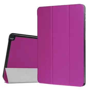 

Smart Cover Case For Amazon Kindle fire HD 10 2017 10.0 Auto Sleep/Wake Fold Stand Flip Magnetic Protective Shell+Glass+Pen