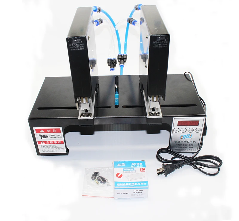 220 V مزدوجة رئيس هوائي دباسة YC-1595-02 دباسة كهربائية ملزم آلة تجليد الكتب 180 مرات/دقيقة Y 220 V مزدوجة رئيس هوائي دباسة YC-1595-02 دباسة كهربائية ملزم آلة تجليد الكتب 180 مرات/دقيقة Y
