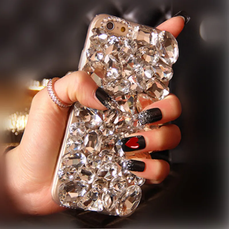 1 шт. для ASUS Rog 2 Чехол Блестящий Роскошный Кристальный бриллиантовый, блестящий прозрачный чехол для телефона Asus ROG Phone 2 ROG 2 Coque
