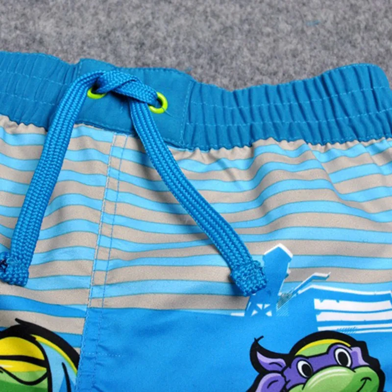 2018 طفل الفتيان الصيف النينجا الكرتون بناطيل الشواطئ الأطفال الأزياء لوح التزلج السراويل الاطفال ملابس السباحة الملابس ل 3-8 سنة