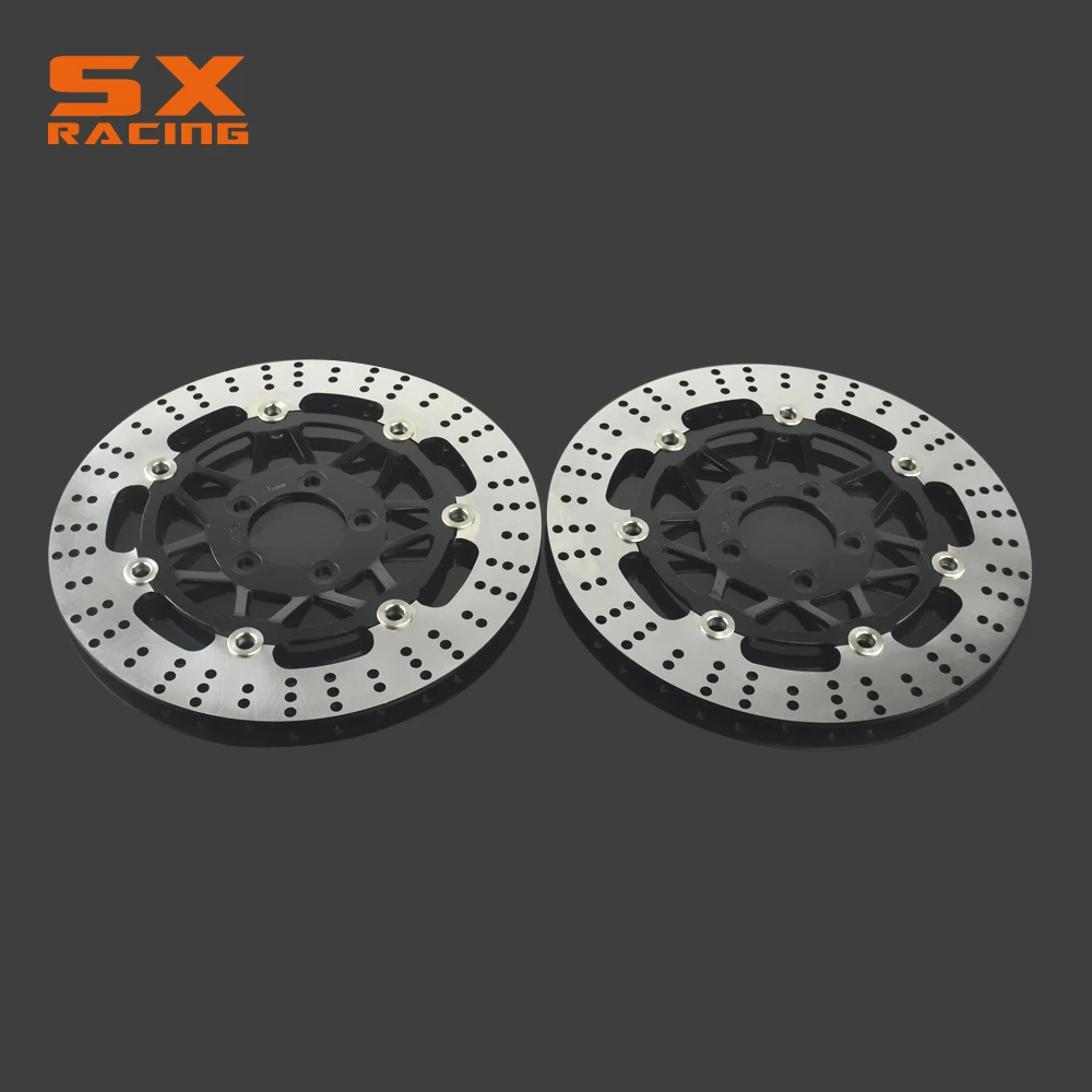

Motorcycle Stainless Steel Front Floating Brake Disc Rotor For KAWASAKI Z750 ZR750 ZX900 GPZR900 ZX9R GTR Z1000 GPZ1000 ZX12R