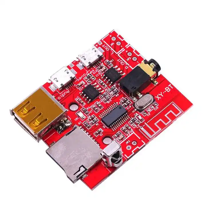 Автомобильная плата декодирования Bluetooth 4 1 MP3 WAV 3 Вт усилитель динамика модуль