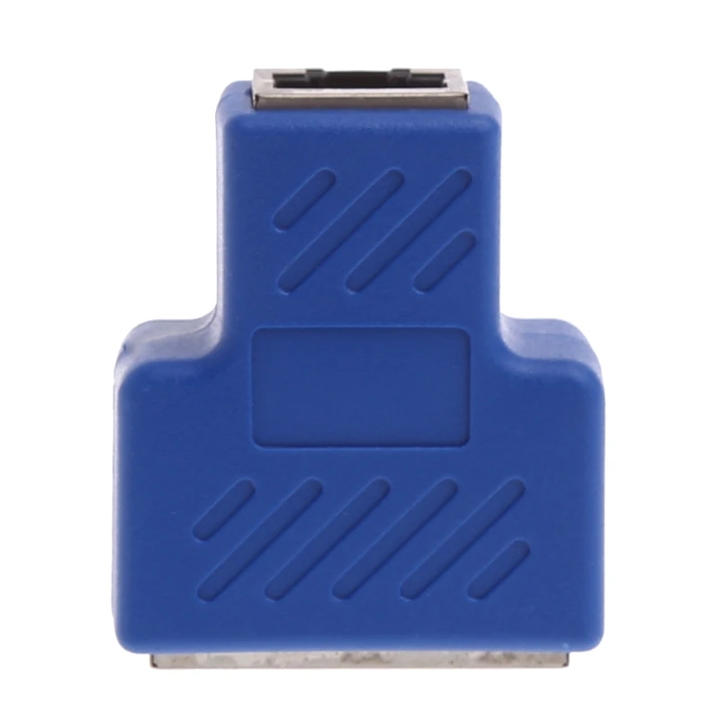 

1 To 2 Way RJ45 LAN Ethernet Network Cable Splitter Extender T Adapter Connector New hot