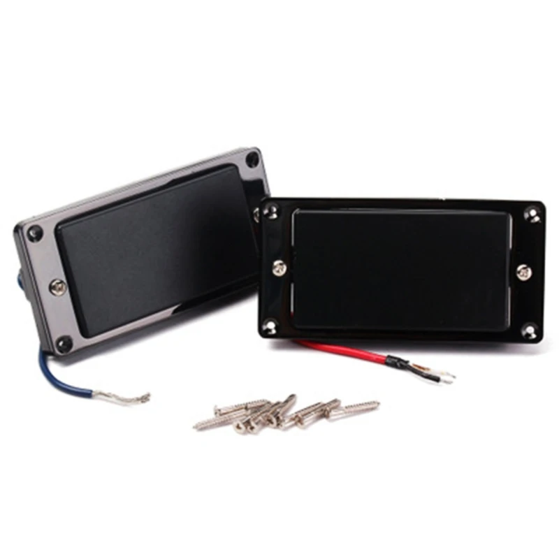 

Guitar Pickup Accessories New Belcat Alnico V LP Humbucker Pickup Set Black Set for Guitar