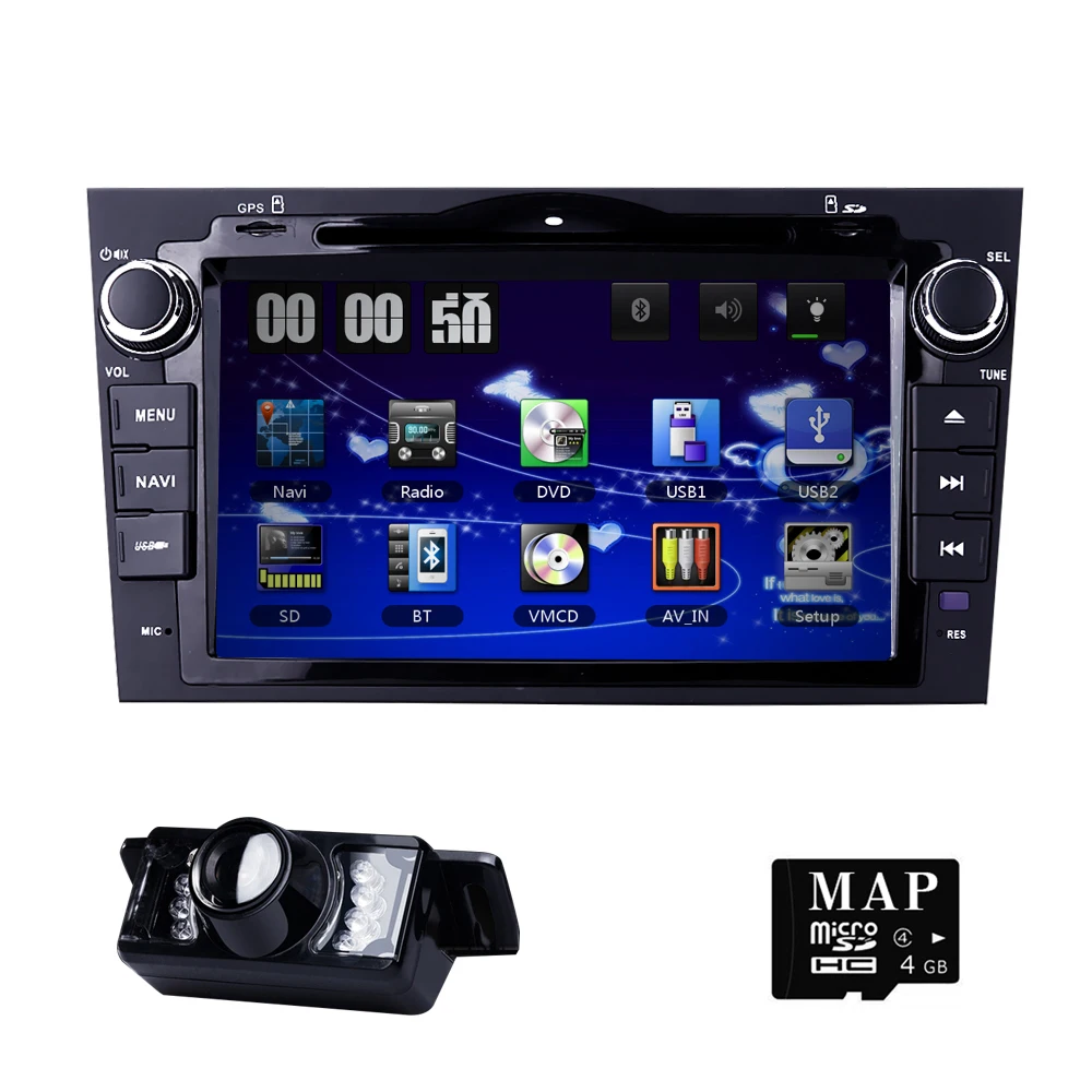 

7" AutoRadio 2 din Car DVD Player for Honda CRV 3 CR-V 2007 2008 2009 2010 2011 Tape Recorder Audio GPS Navigation SWC 3G BT TV